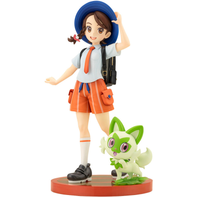 Officiële Pokemon ArtFXJ PVC Figure - Juliana & Sprigatito 1/8 20cm